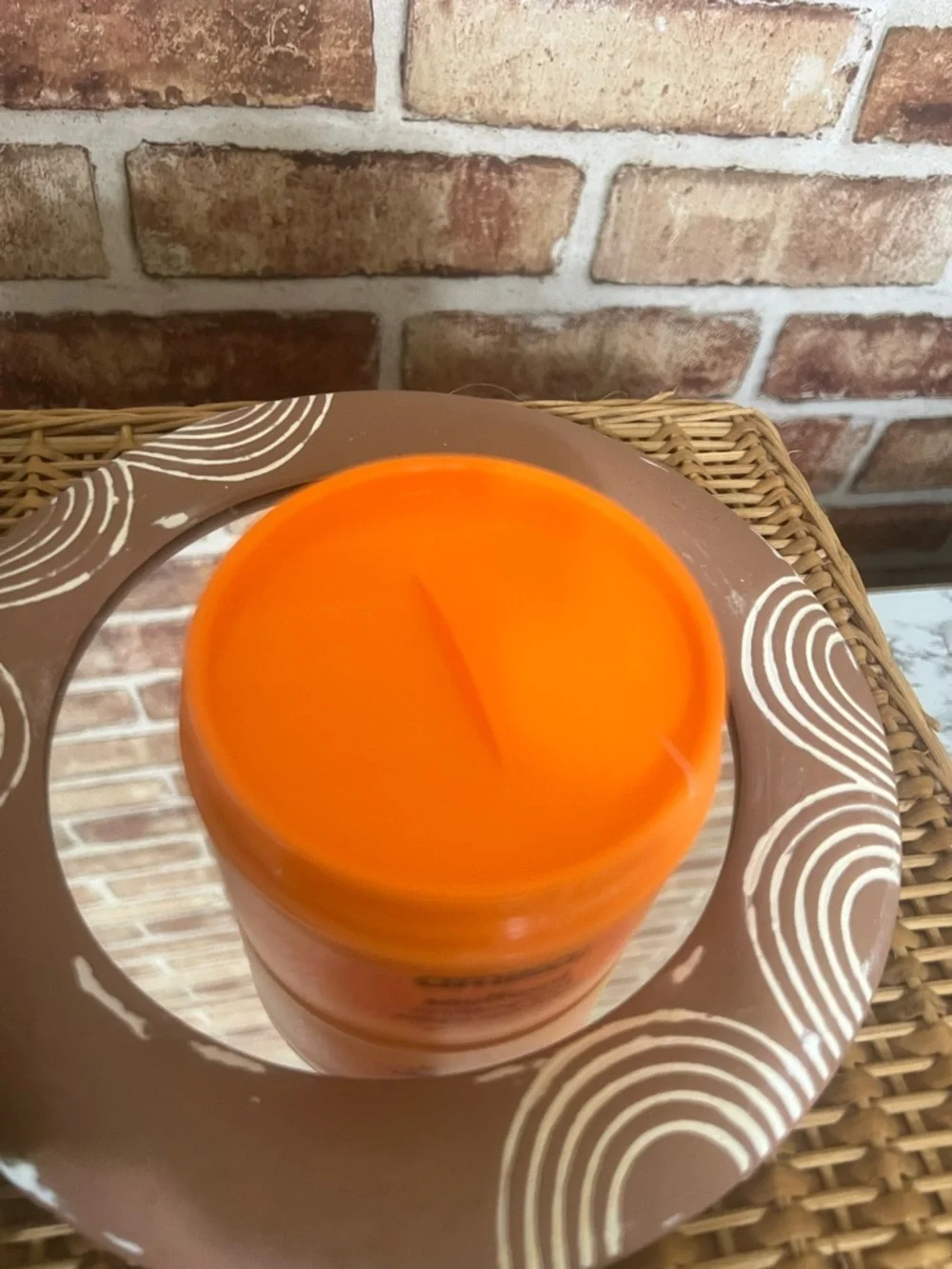 amika Soulfood Nourishing Mask - Vibrant Orange Jar